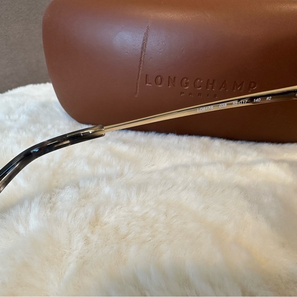 Longchamp Women’s Sunglasses Worn Once Model LO617S Color 038 Marble Gray - Picture 9 of 9